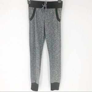 Miss Chievous Girl’s Small Black & Gray Joggers